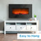 DANBY DDEF03813BD13 Danby Designer 38" Wall Mount Electric Fireplace