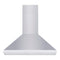 36 In. Professional Convertible Vent Wall Mount Range Hood In Stainless Steel