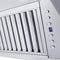 36 In. Professional Convertible Vent Wall Mount Range Hood In Stainless Steel