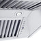 30 In. Professional Convertible Vent Wall Mount Range Hood In Stainless Steel With Crown Molding