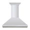 36 In. Professional Convertible Vent Wall Mount Range Hood In Stainless Steel With Crown Molding