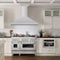 48 In. Professional Convertible Vent Wall Mount Range Hood In Stainless Steel With Crown Molding