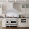 48 In. Professional Convertible Vent Wall Mount Range Hood In Stainless Steel With Crown Molding