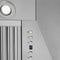 30 In. Professional Convertible Vent Wall Mount Range Hood In Stainless Steel