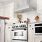 36 In. Professional Convertible Vent Wall Mount Range Hood In Stainless Steel