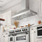 48 In. Professional Convertible Vent Wall Mount Range Hood In Stainless Steel