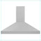 48 In. Professional Convertible Vent Wall Mount Range Hood In Stainless Steel
