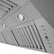 48 In. Professional Convertible Vent Wall Mount Range Hood In Stainless Steel