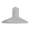 60 In. Professional Convertible Vent Wall Mount Range Hood In Stainless Steel