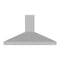 60 In. Professional Convertible Vent Wall Mount Range Hood In Stainless Steel