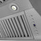 60 In. Professional Convertible Vent Wall Mount Range Hood In Stainless Steel