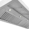 60 In. Professional Convertible Vent Wall Mount Range Hood In Stainless Steel