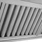 60 In. Professional Convertible Vent Wall Mount Range Hood In Stainless Steel