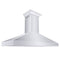 60 In. Professional Convertible Vent Wall Mount Range Hood In Stainless Steel With Crown Molding