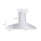 60 In. Professional Convertible Vent Wall Mount Range Hood In Stainless Steel With Crown Molding