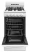 AMANA AGG222VDW 20-inch Gas Range with Compact Oven Capacity - White