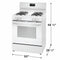 FRIGIDAIRE FCRG3051BW Frigidaire 30" Gas Range