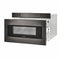 SHARP SMD2470AH 24 in. 1.2 cu. ft. 950W Sharp Black Stainless Steel Microwave Drawer Oven