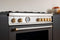 BERTAZZONI DSMASGKSG Satin Gold 10 knobs All Gas