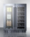 SUMMIT ALFD24WBVCSS 24" Built-in Wine/beverage Center, ADA Compliant