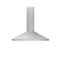 BROAN BWP1364SS Broan(R) 36-Inch Convertible Wall-Mount Pyramidal Chimney Range Hood, 450 Max CFM, Stainless Steel