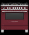 FISHER & PAYKEL OR36SCG6R1 Dual Fuel Range, 36", 5 Burners, Self-cleaning