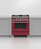 FISHER & PAYKEL OR30SCG6R1 Dual Fuel Range, 30", 4 Burners, Self-cleaning