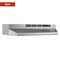 BROAN 4136SF Broan(R) 36-Inch Ductless Under-Cabinet Range Hood, Stainless Finish