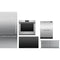 Fisher & Paykel 5-Piece Package RF170WDLX5N 32 Freestanding Bottom Mount Refrigerator and CI365DTB4 Cooktop and OB30SPPTX1 30 Wall Oven and HD36 36 Downdraft Hood and DD24DAX9N 24 Full Console Double DishDrawer™ wi