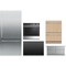 Fisher & Paykel 5-Piece Package RF170WDRX5N 32 Freestanding Bottom Mount Refrigerator and CI304DTB4 Cooktop and OB24SCDEX1 24 Electric Wall Oven and HD30 30 Downdraft Hood and DD24DTI9N 24 Integrated Panel-Ready Double DishDrawer™ Dishwasher wi