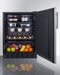 SUMMIT FF708BLSS 24" Wide All-refrigerator