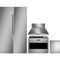 Monogram 5-Piece Package ZIR301NBRII 30 Smart Panel-Ready Commercial Column Refrigerator and ZIF301NBRII 30 Panel-Ready Commercial Column Freezer and ZDP486NDTSS 48 Dual Fuel Range and ZDT985SPNSS 24 Integrated Dishwasher and ZVW1480SPSS 48 Hood