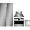 Monogram 5-Piece Package ZIR301NBRII 30 Smart Panel-Ready Commercial Column Refrigerator and ZIF301NBRII 30 Panel-Ready Commercial Column Freezer and ZDP484NGTSS 48 Dual Fuel Range and ZDT985SPNSS 24 Integrated Dishwasher and ZVW1480SPSS 48 Hood