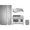 Bertazzoni 5-Piece Package REF30RCPIXL23 30 All Refrigerator Column and REF18FCIPIXR23 18 Freezer Column and MAS486GGASXV 48 Gas Range and DW24T3IXT 24 Integrated Dishwasher and KU48PRO2X14 Under Cabinet/Hood