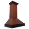30 In. Convertible Vent Designer Series Wall Mount Range Hood In Hand-hammered Copper And Oil-rubbed Bronze
