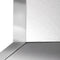 36 In. Designer Series Ducted Wall Mount Range Hood In Satin Stainless Steel With Mirror Accents