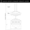 36 In. Designer Series Ducted Wall Mount Range Hood In Satin Stainless Steel With Mirror Accents