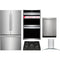 Frigidaire 5-Piece Package GRFN2853AF 36 French-Door Refrigerator and GCCG3048AB 30 Gas Cooktop and GCWD3067AF 30 Double Electric Wall Oven and GDSH4715AF 24 Integrated Dishwasher and FHWC3060LS 30 Wall Mount Range Hood