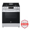 5.8 CF GAS SINGLE OVEN SLIDE IN RANGE AIR FRY FAN CONVECTION EASYCLEAN PLUS SC T SS