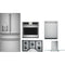 Cafe 5-Piece Package CVE28DP2NS1 36 4-Door French-Door Smart Refrigerator and CGP95362MS1 36 Cooktop and CTS70DP2NS1 30 Wall Oven and CDT828P2VS1 24 Integrated Dishwasher and CVW73612MSS 36 Wall-Mount Glass Canopy Chimney Hood