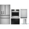 Cafe 5-Piece Package CVE28DP2NS1 36 4-Door French-Door Smart Refrigerator and CEP90301TBB 30 Electric Cooktop and CTS70DP2NS1 30 Wall Oven and CDT828P2VS1 24 Integrated Dishwasher and CVW73012MSS 30 Wall-Mount Glass Canopy Chimney Hood
