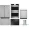 Cafe 5-Piece Package CWE19SP2NS1 33 Counter-Depth Refrigerator and CHP90301TBB 30 Cooktop and CTD70DP2NS1 30 Double Convection Electric Wall Oven and CDT828P2VS1 24 Integrated Dishwasher and CVW73012MSS 30 Wall-Mount Glass Canopy Chimney Hood