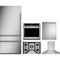 Monogram 5-Piece Package ZIC363NBVLH 36 Panel-Ready Built-In Bottom Freezer Smart Refrigerator and ZGU30RSLSS 30 Cooktop and ZTS90DPSNSS 30 Electric Wall Oven and ZDT925SPNSS 24 Integrated Dishwasher and ZVW8301SWSS 30 Hood