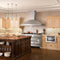 36 In. Professional Ducted Wall Mount Range Hood In Stainless Steel