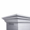 48 In. Professional Ducted Wall Mount Range Hood In Stainless Steel With Crown Molding