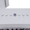 48 In. Professional Ducted Wall Mount Range Hood In Stainless Steel With Crown Molding