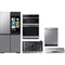 Samsung 5-Piece Package RF23DB9900QD 36 Counter-Depth 4-Door Flex™ Refrigerator wi and NA36N7755TS 36 Cooktop and NK36N7000US 36 Under Cabinet Hood and NQ70CG600DSR 30 Combination Electric Wall Oven and DW80CG4021SR 24 Integrated Dishwasher