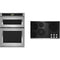 Kitchen Aid  2-Piece Package KCED606GSS 36 Inch Electric Downdraft Cooktop and KOCE900HSS 30 Inch Smart Combination Wall Oven