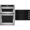 Kitchen Aid  2-Piece Package KCES550HSS 30 Inch Electric Cooktop and KOCE900HSS 30 Inch Smart Combination Wall Oven
