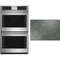 Cafe 2-Piece Package CHP90302TSS 30 Inch Electric Induction Smart Cooktop and CTD70DP2NS1 30 Inch Double Convection Smart Electric Wall Oven